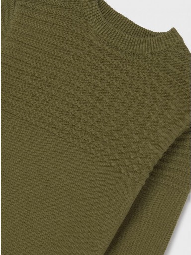 Mayoral Jersey Jacquard 14-07392-011 Khaki  [1]