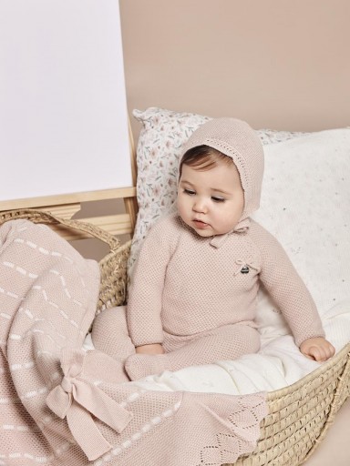 Juliana Vistiendo Bebés Conjunto Polaina 3P 25560