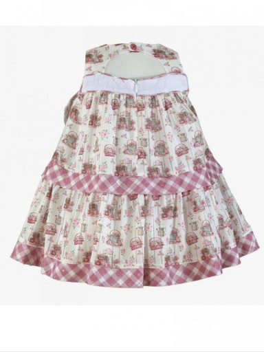 Miranda vestido niña estampado canastas de flores 0235/V [6]
