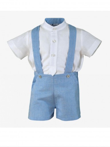 Miranda Conjunto Bebe Camisa Pantalón Corto "Delphinus" 0132/23
