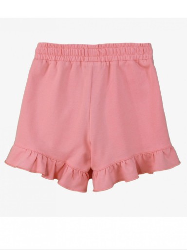 Miranda Conjunto niña polo rayas cuello mao  y pantalón corto rosa 1410/23 [5]