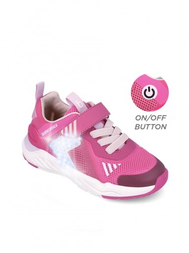 Biomecanics Sneaker Luces Rejilla Fucsia 262274-B146