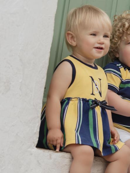  Miranda Top braguita bebe rayas  "Aguila"  1204/2B [0]