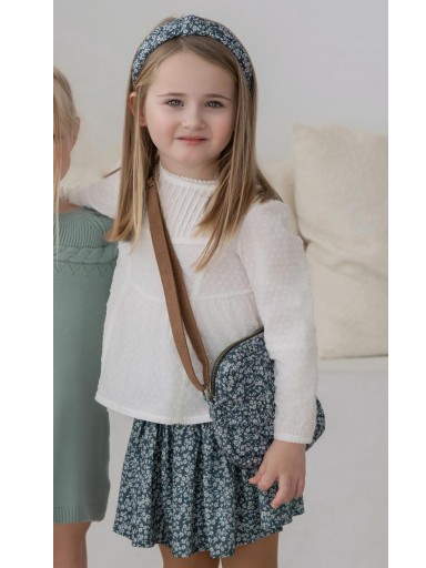 Miranda  conjunto Infantil Blusa  y falda Estampada "Eloise" 0624/2F [2]