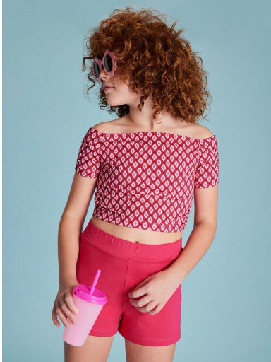 Mayoral Conjunto Short estampado 25-06293-051 Hibiscus [1]