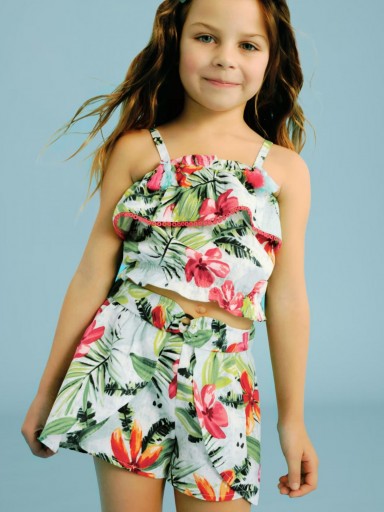 Mayoral Bluson Estampado 25-03186-066 Agua