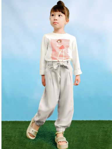 Mayoral Pantalon Largo Fluido 25-03556-035 Sepia [0]