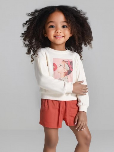 Mayoral Pantalon Corto Fluido 25-03202-076 Teja [0]