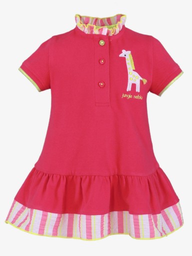  Miranda vestido bebe fucsia Cuello Mao Jungle 1211/V [0]