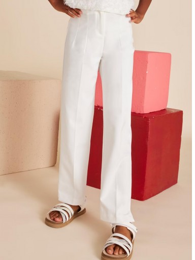 Mayoral Pantalon Largo Punto Roma 25-06532-086 Crudo [1]