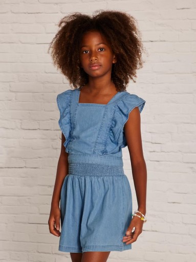 Mayoral Falda Pantalon Tejanera Flu 25-06973-042 Claro