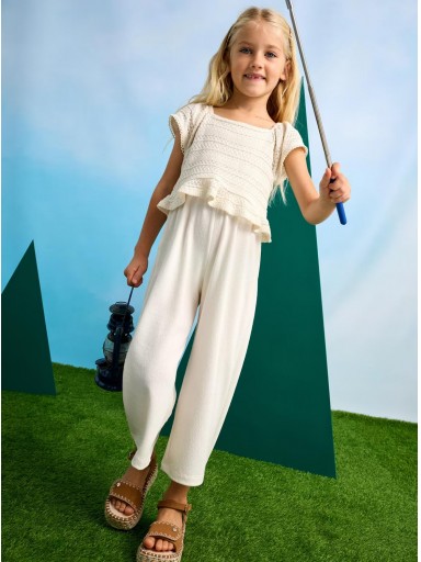 Mayoral Mono Combinado Punto fantasia 25-03874-022 Hueso [0]