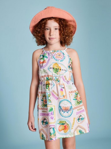 Mayoral Vestido Punto Flor 25-06986-028 Agata