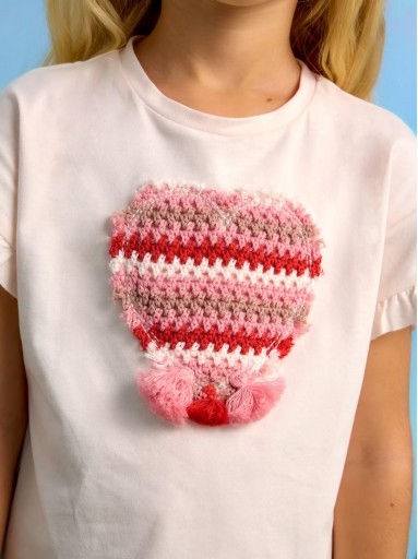 Mayoral Conjunto Leggins Tobillero Flare 25-03709-055 Salmon [2]