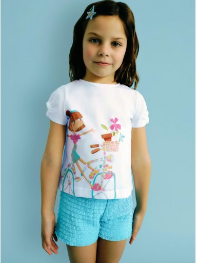 Mayoral Conjunto Short  Punto fantasia 25-03211-086 Agata [0]