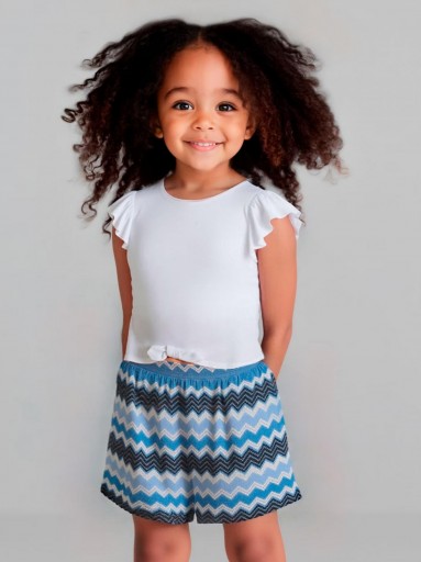 Mayoral Conjunto Short Punto fantasia 25-03209-057 Añil [0]