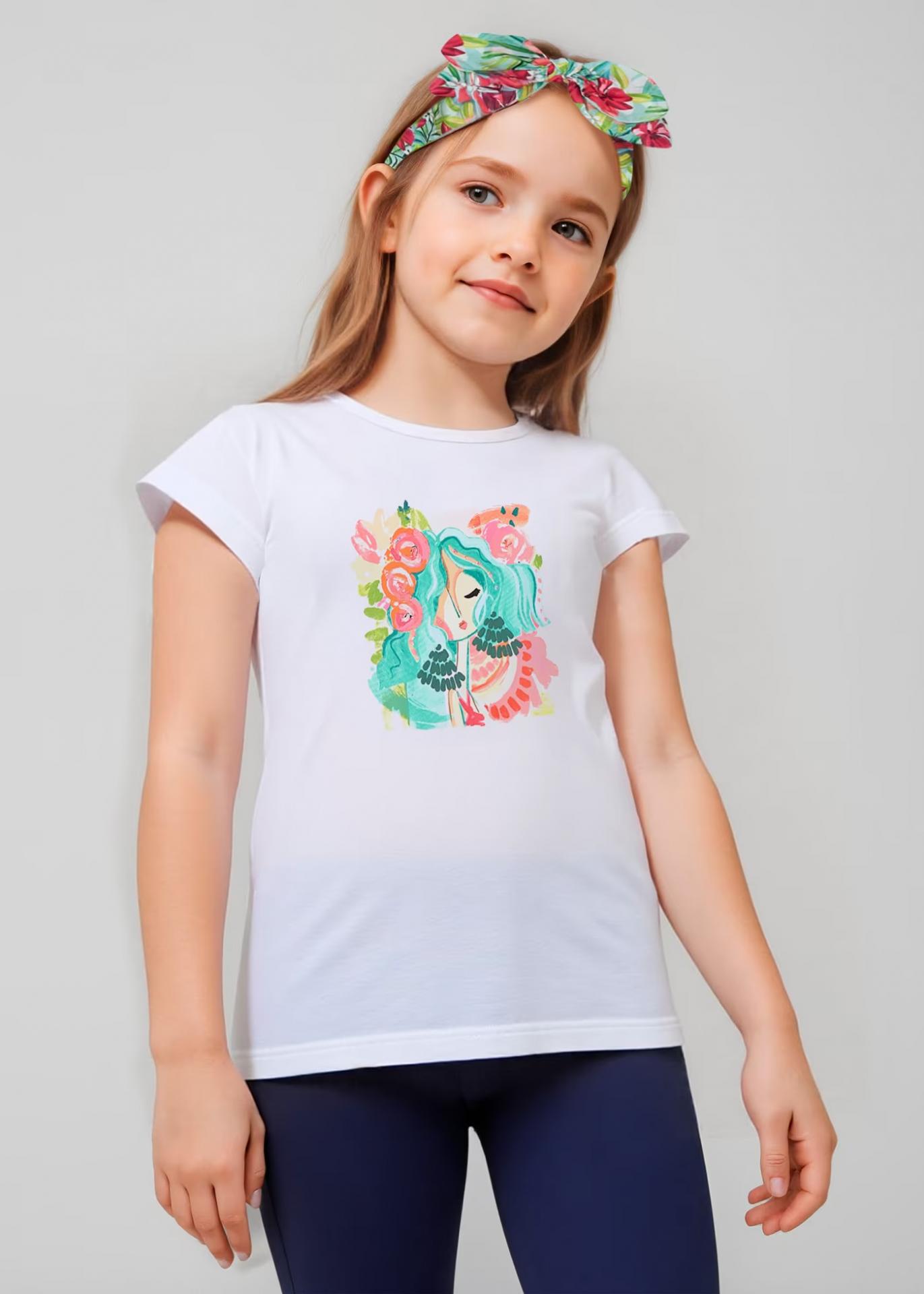 Mayoral Camiseta m/c Banda 25-03009-011 Bco-Agua