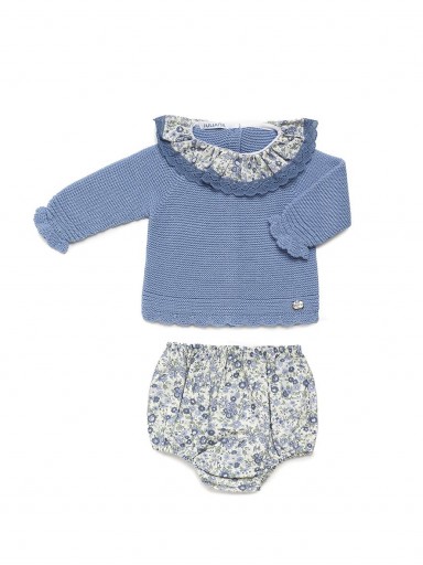 Juliana Vistiendo Bebés Conjunto Punto Jersey Pantalón 24590