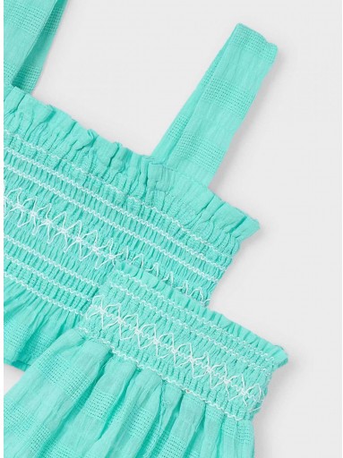 Mayoral Conjunto Short Nido Abeja 25-03216-075 Agua [2]