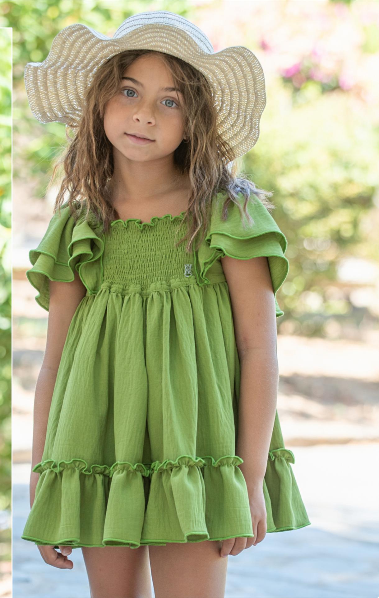 Vera by Nekenia vestido infantil Engomado Aceite "Pinar" 26VV10
