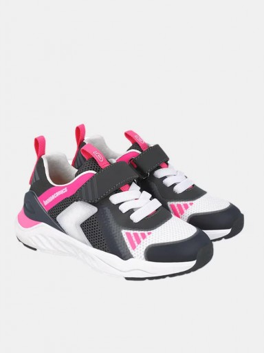 Biomecanics Deportivos Sneaker con Luces Negro Fucsia 251273 B399