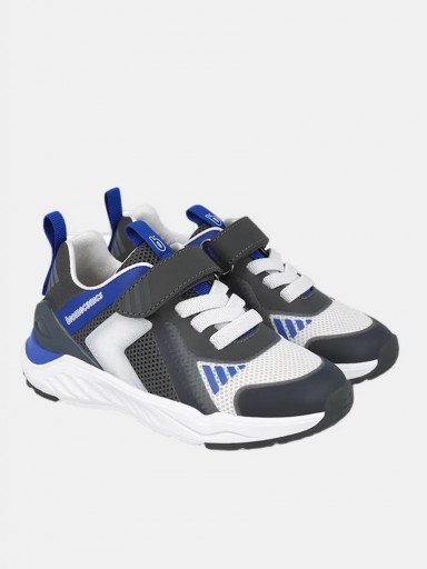 Biomecanics Deportivos Sneaker con Luces Negro Azul Eléctrico 251273 B398
