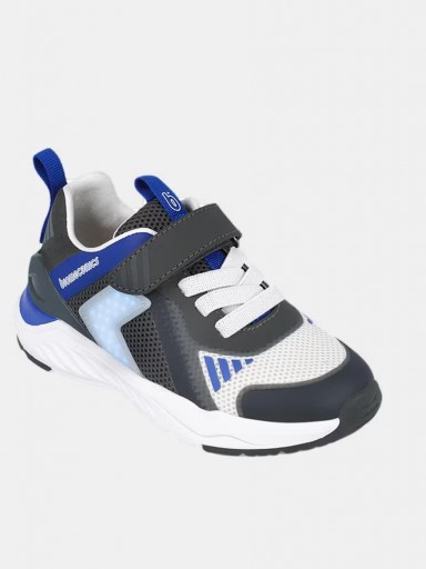 Biomecanics Deportivos Sneaker con Luces Negro Azul Eléctrico 251273 B398 [4]
