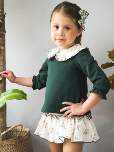Daniesty Conjunto Infantil Sudadera Falda Ref. 024 [0]