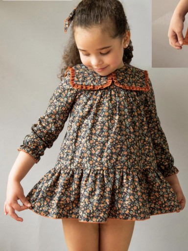 Daniesty Vestido Vuelo Infantil Ref. 002 [0]