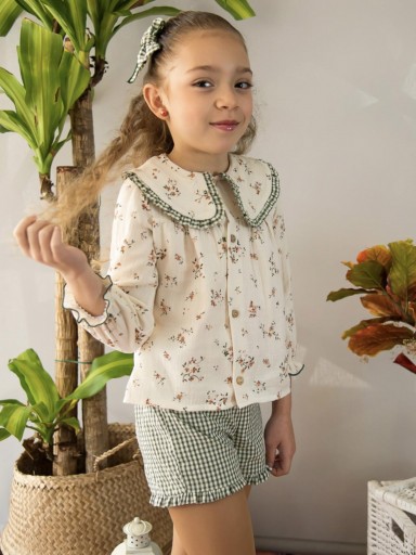 Daniesty Conjunto Infantil Blusa y Short Ref. 005 [1]