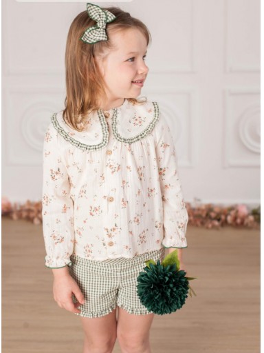 Daniesty Conjunto Infantil Blusa y Short Ref. 005 [0]