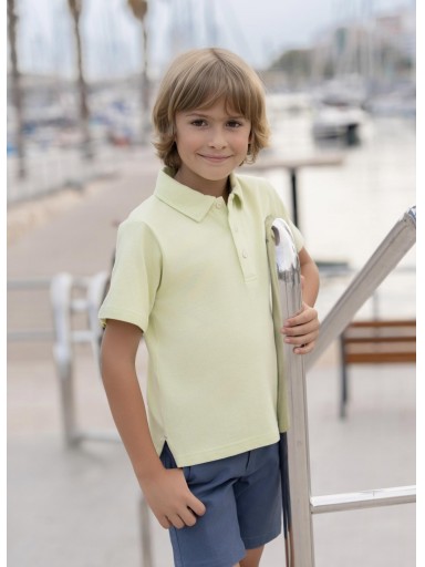 Miranda Polo Infantil Niño Verde "Flor de Cera" 1307/P [0]