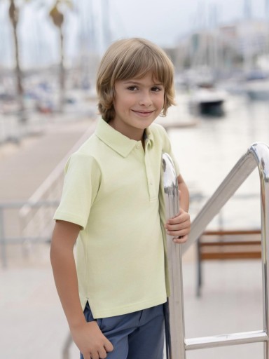 Miranda Polo Infantil Niño Verde "Flor de Cera" 1307/P [1]