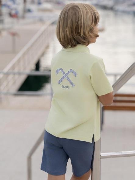 Miranda Polo Infantil Niño Verde "Flor de Cera" 1307/P [2]