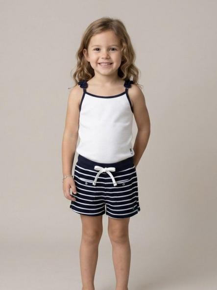 Miranda Conjunto Infantil Top Tirantes Short Rayas "Alamanda" 0629/23 [0]