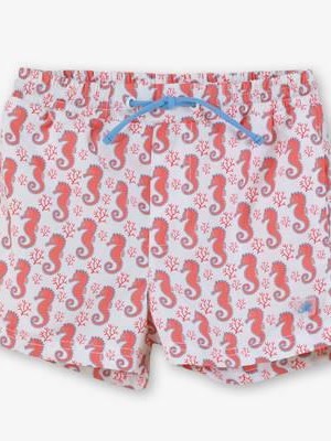 Miranda Conjunto Infantil Niño Camiseta m/c Bañador Estampado Caballitos de Mar "Clavelina" 0809/2B [2]