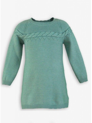 Miranda Vestido Infantil Punto Verde "Eloise" 0624/V [1]