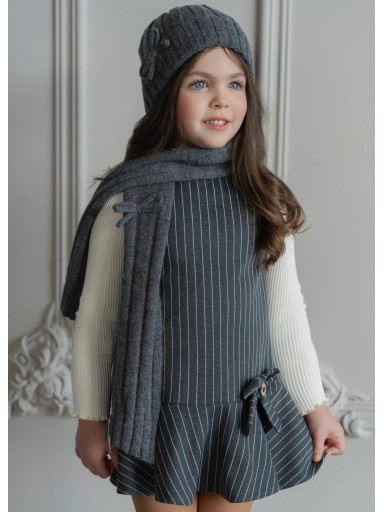 Miranda Conjunto Pichy Rayas Camiseta Cuello Alto "Faith" 0247/2P