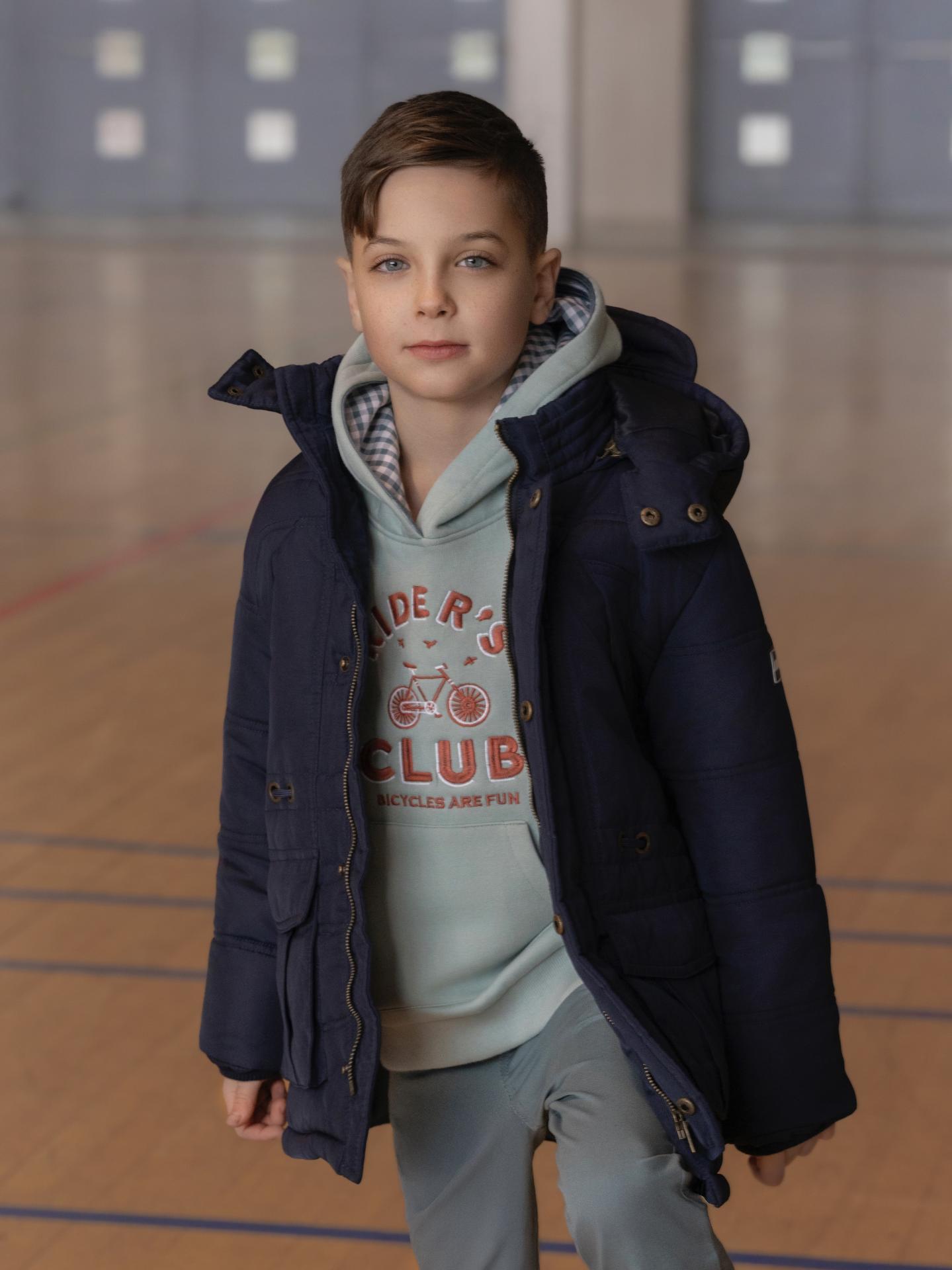 Miranda Chaquetón Infantil  Capucha Marino 1300