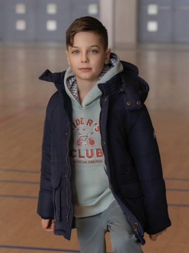 Miranda Chaquetón Infantil  Capucha Marino 1300 [0]