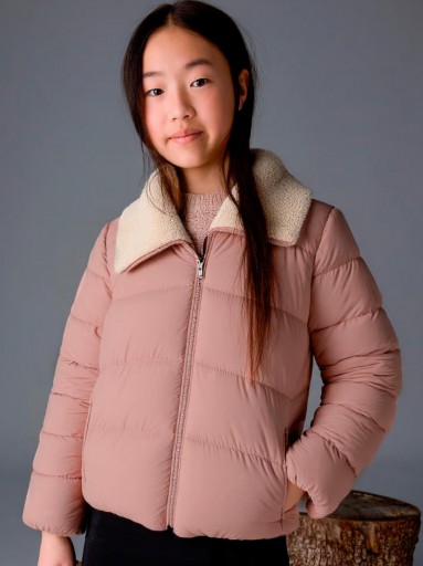 Mayoral Chaquetón Cuello Borrego 15-07437-066 Colorete