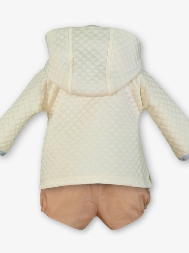 Miranda Conjunto Bebe Niño Sudadera beige y Pantalón "Britanie" 0041/23 [2]