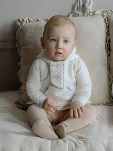 Miranda Conjunto Bebe Niño Sudadera beige y Pantalón "Britanie" 0041/23 [0]