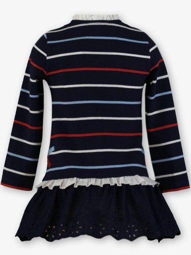 Miranda Vestido Infantil Tipo Polo Marino Rayas 1403/V [2]