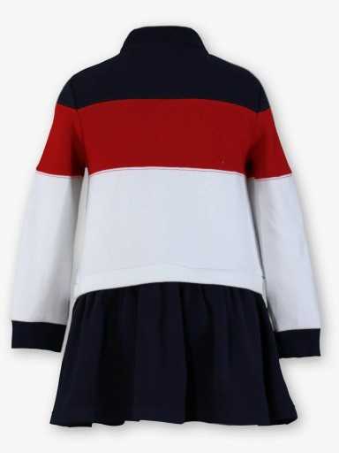 Miranda Vestido Infantil Algodón Franjas 1400/V [1]