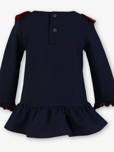 Miranda Vestido Bebe Algodón Franjas 1201/V [1]