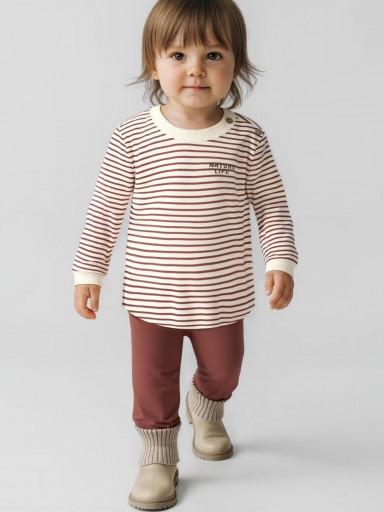 Mayoral Conjunto Leggins Oversize 15-02745-015 Terracota