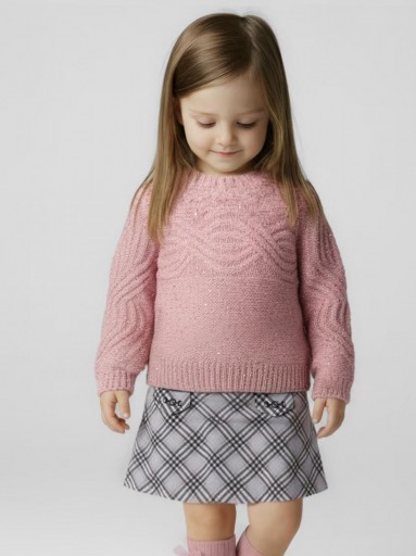 Mayoral Falda Punto Jacquard 15-04905-088 Plata.vig [0]