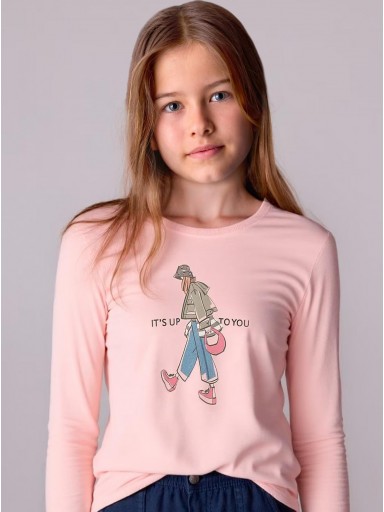 Mayoral Camiseta M/L Niña 15-07019-088 Nude [0]