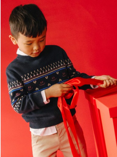 Mayoral Jersey Motivos 15-04377-094 Marino